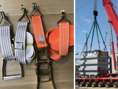 kinh nghiệm chọn dây cáp vải bẹ cẩu hàng