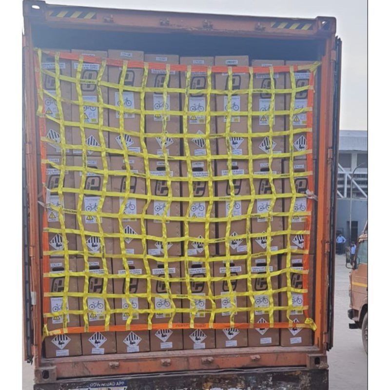 Review chi tiết lưới bảo vệ che chắn hàng đóng container