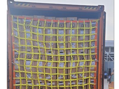 Review chi tiết lưới bảo vệ che chắn hàng đóng container