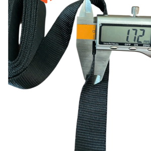 Alternative view of Dây đai Polyester 3.8cm - Đen - 1.5T