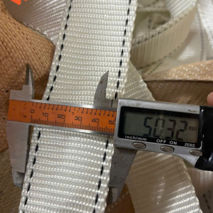 Dây đai Polyester 5cm – trắng – 6T