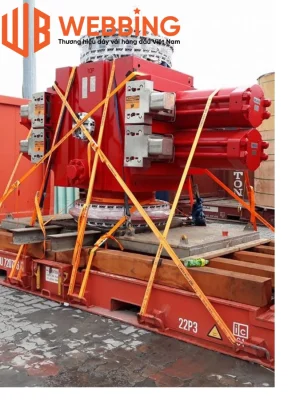 Công trình lớn thường dùng dây đai polyester tải trọng bao nhiêu tấn?