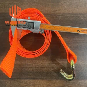 Dây đai Polyester 5cm – cam – 5T