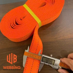 Dây đai Polyester 5cm – cam – 5T