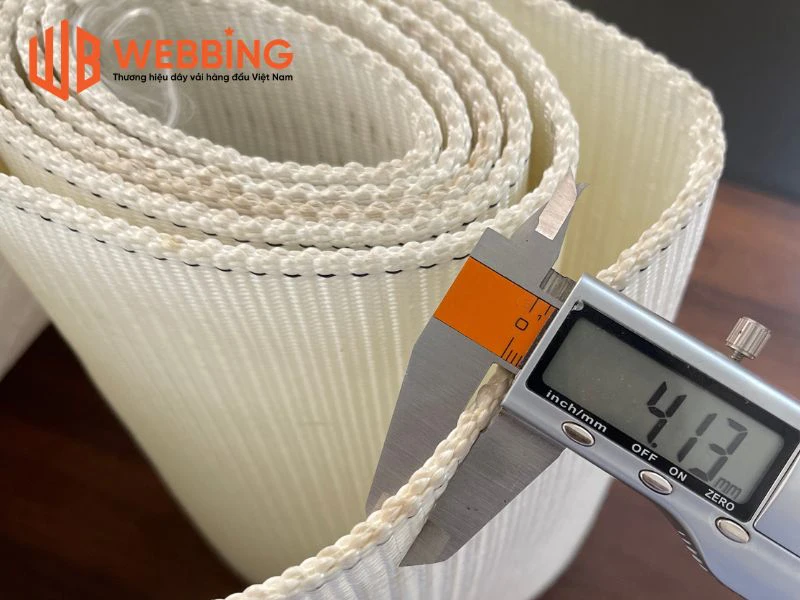 Dây đai polyester nâng hạ hàng hóa Dây đai polyester nâng hạ hàng hóa