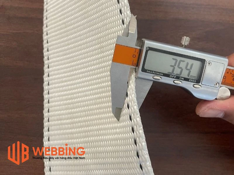 độ dày của từng loại dây đai polyester độ dày của từng loại dây đai polyester