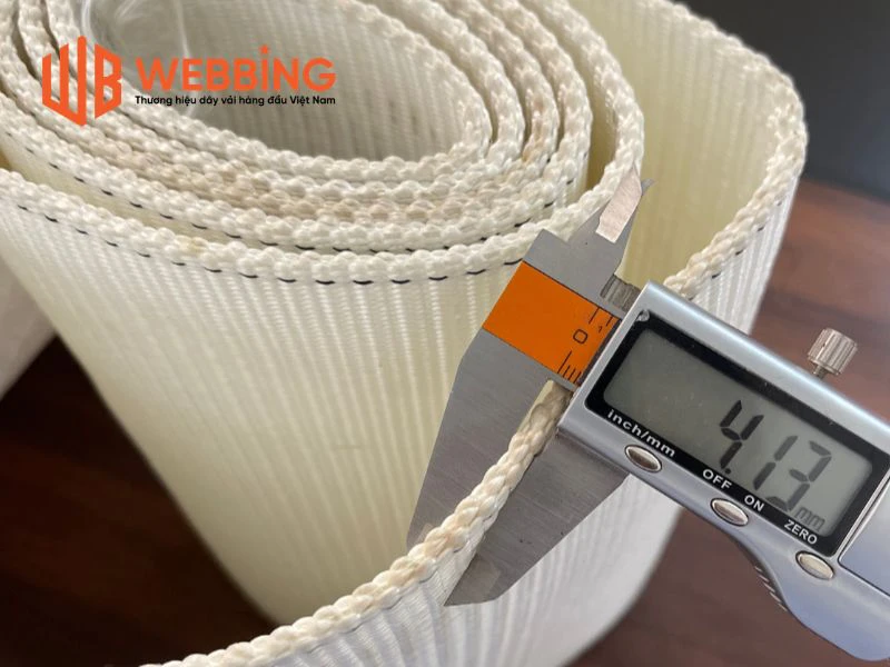 sử dụng sai dây đai polyester