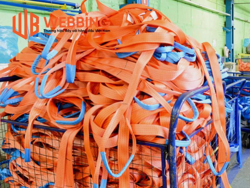 Dây đai Polyester chịu lực Dây đai Polyester chịu lực